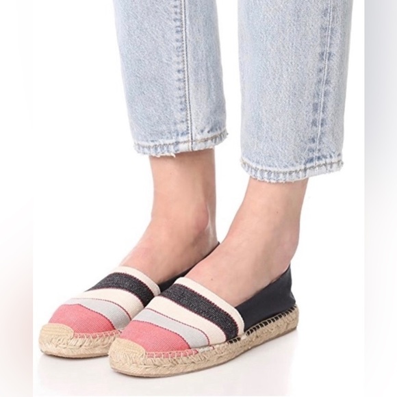 Sam Edelman Verona Espadrille Canvas Flats Size 8.5 - Picture 1 of 8